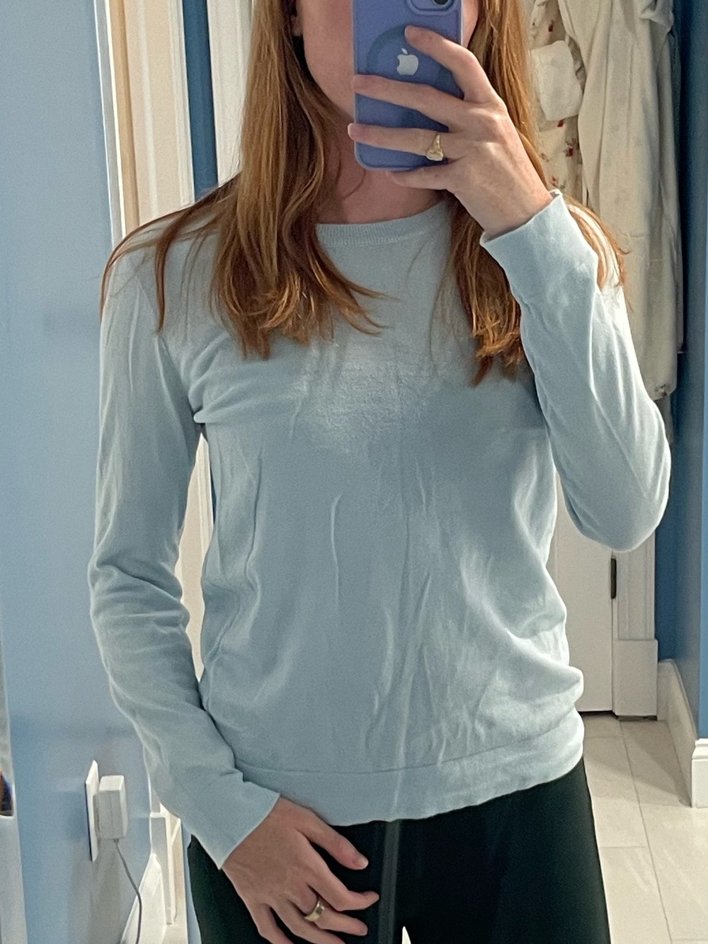 Light Blue Crewneck Sweater